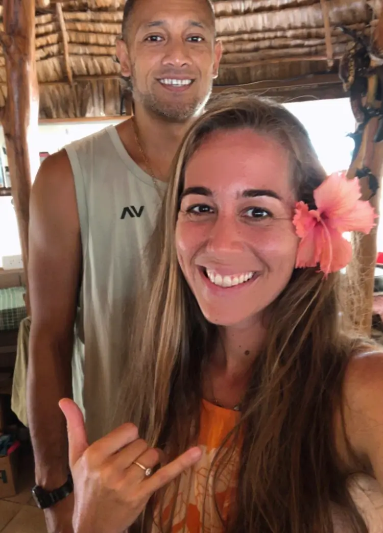 Les propriétaires de Tahaa Fare Hau Camp
